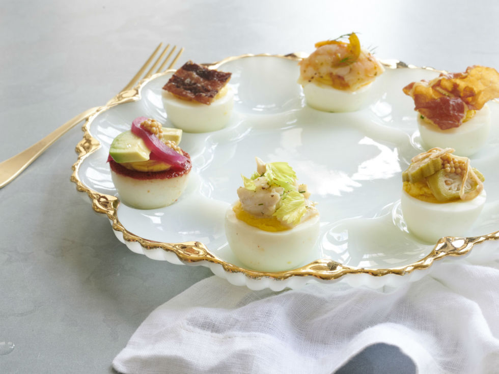 Billy Can Can deviled eggs