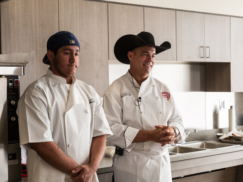 Cowboy Chef Mike Newton, John Aguilar