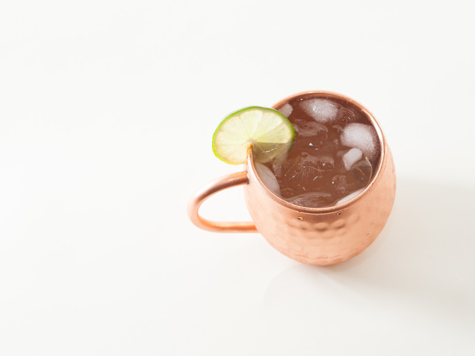 Ghost Mule cocktail