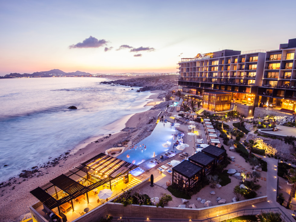 The Cape Arial View Dusk