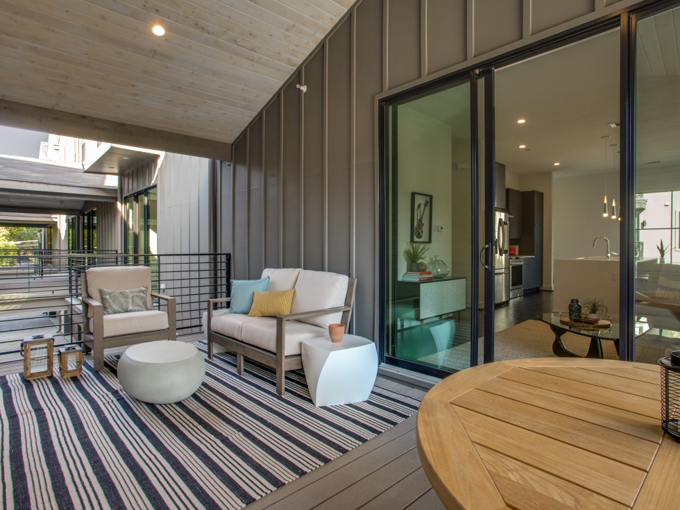 The Collection on Moser townhomes