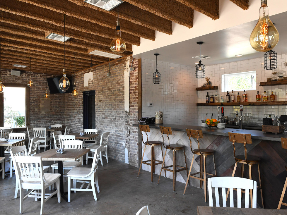 The Lounge at Field & Tides interior