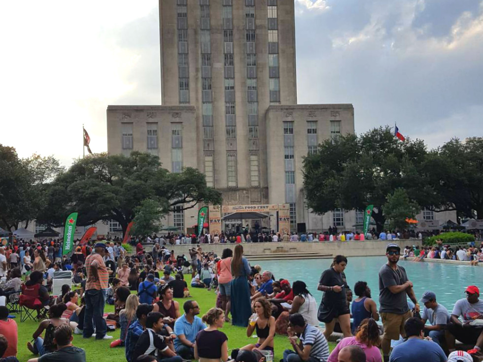 Houston Food Fest downtown