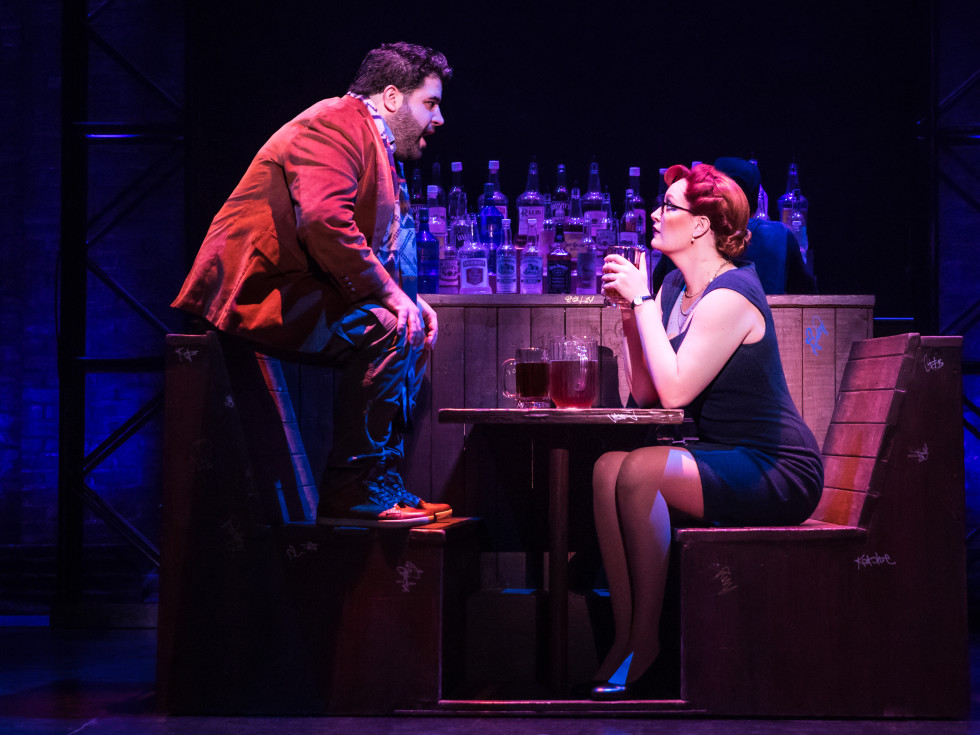 Rob Colletti and Lexie Dorsett Sharp in the School of Rock Tour