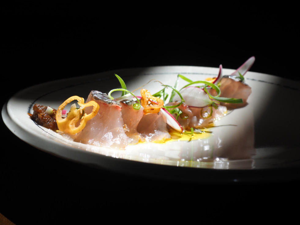 Seabass crudo