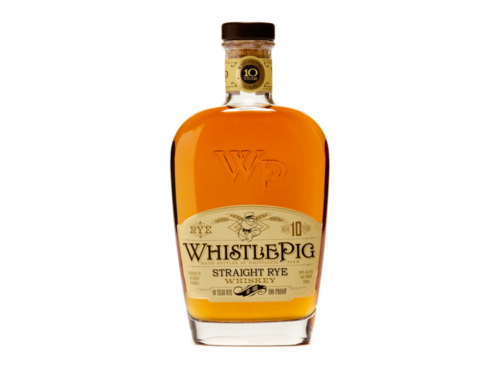 WhistlePig rye whiskey