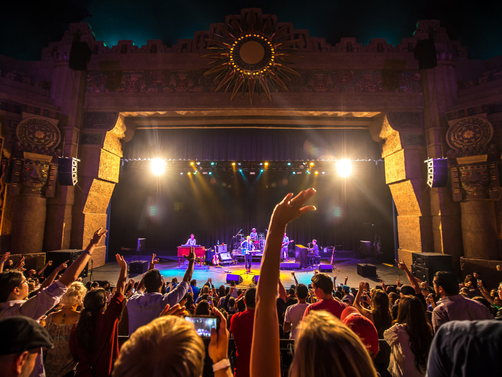 The Aztec Theatre in San Antonio