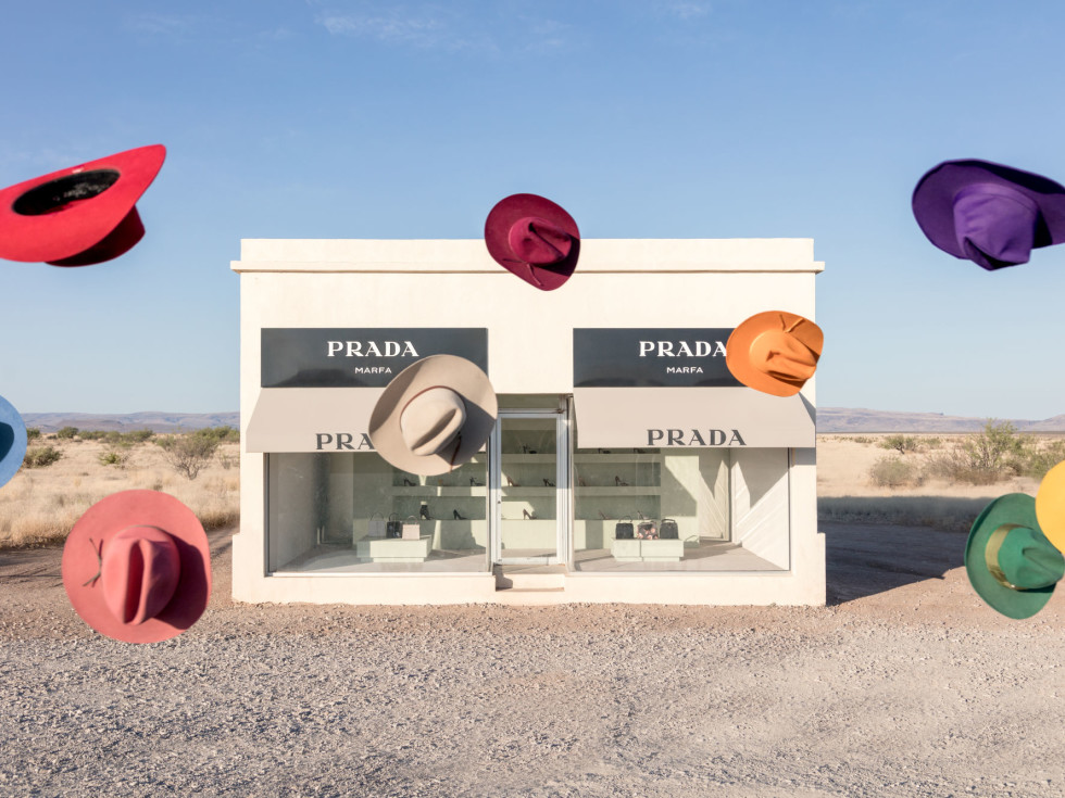 Gray Malin Rainbow Cowboy Hats