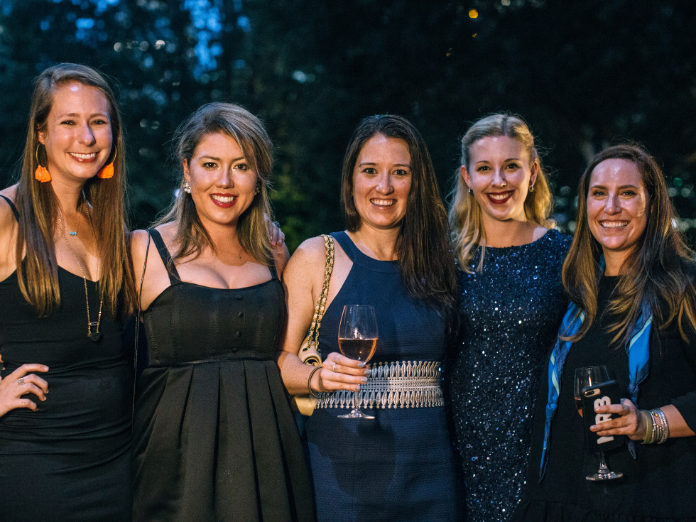 Sallie Baxter, Katie Lally, Alex Hooper, Kate Johnston, Mallory Brito
