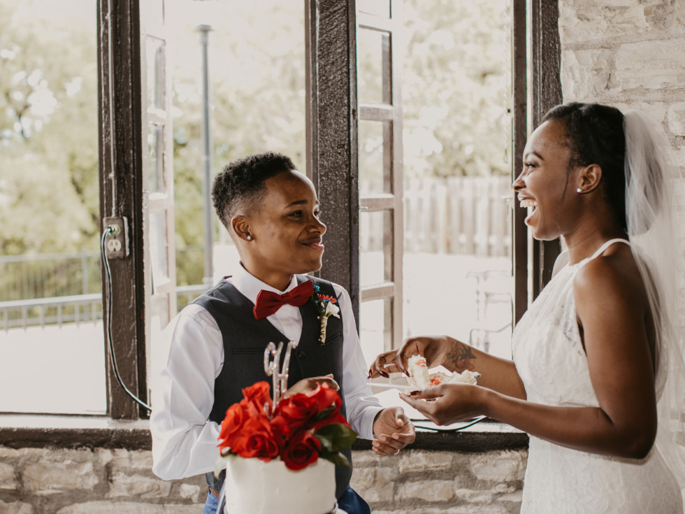 Jazmine Henderson and Shantel Woods wedding