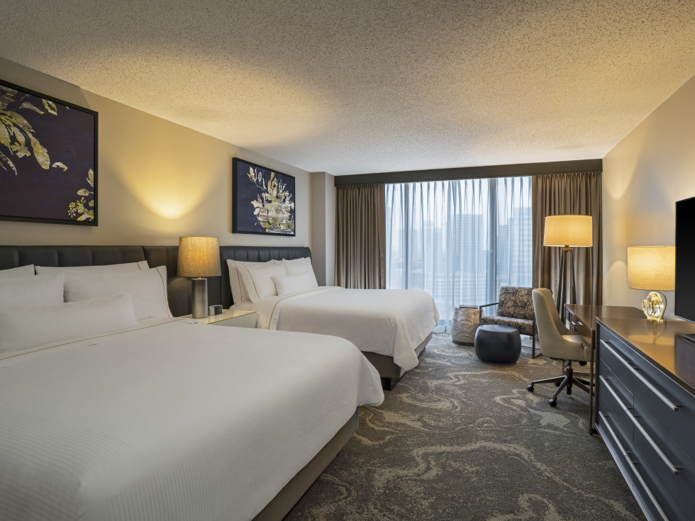 Westin Oaks Houston deluxe double king room