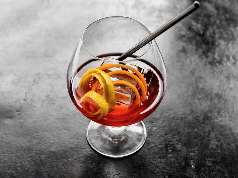 Miss Carousel rhum negroni