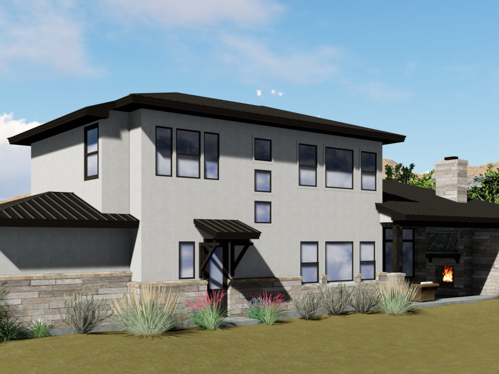 New build in Lake Travis blends clean lines with stunning details