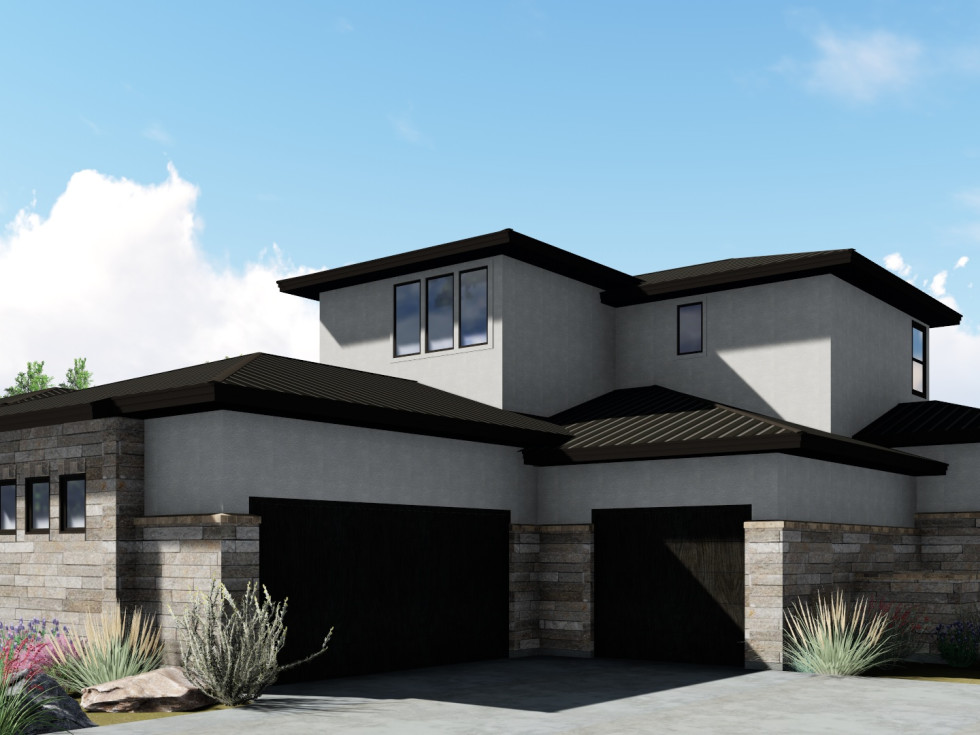 New build in Lake Travis blends clean lines with stunning details