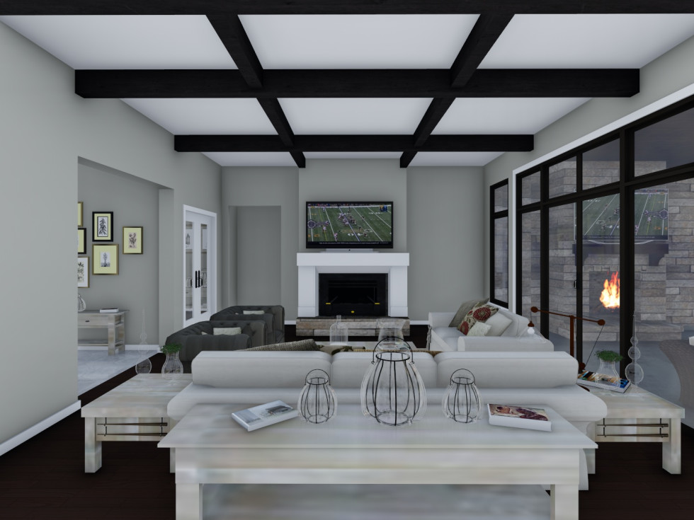 New build in Lake Travis blends clean lines with stunning details