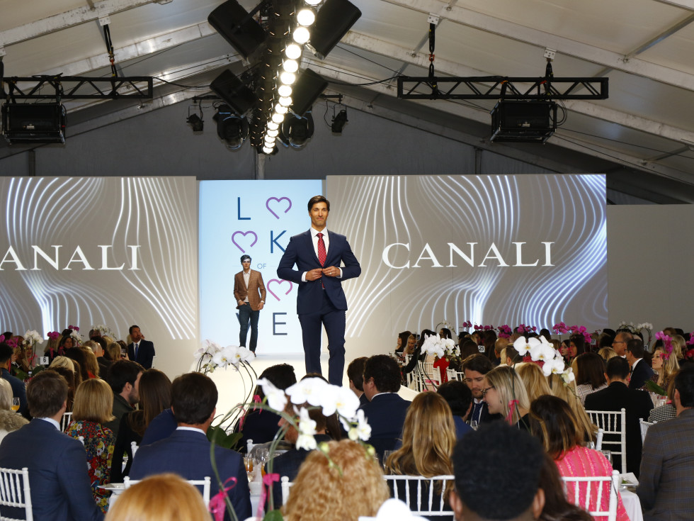 Canali runway look