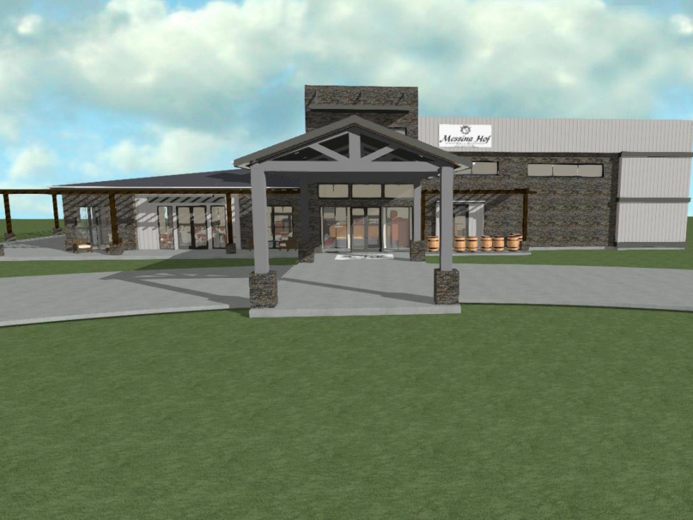 Messina Hof Harvest Green winery rendering