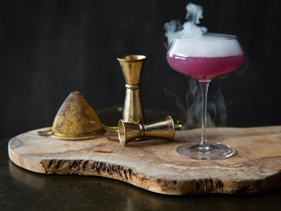 1751 Sea and Bar storm's end cocktail