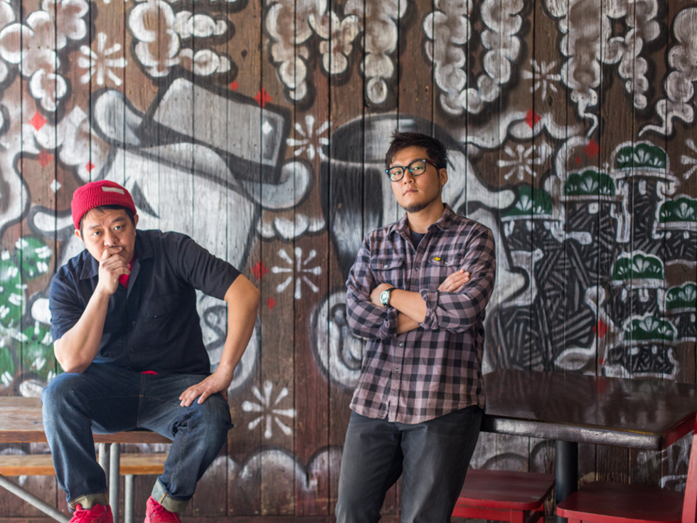 Tatsu Aikawa and Takuya Matsumoto