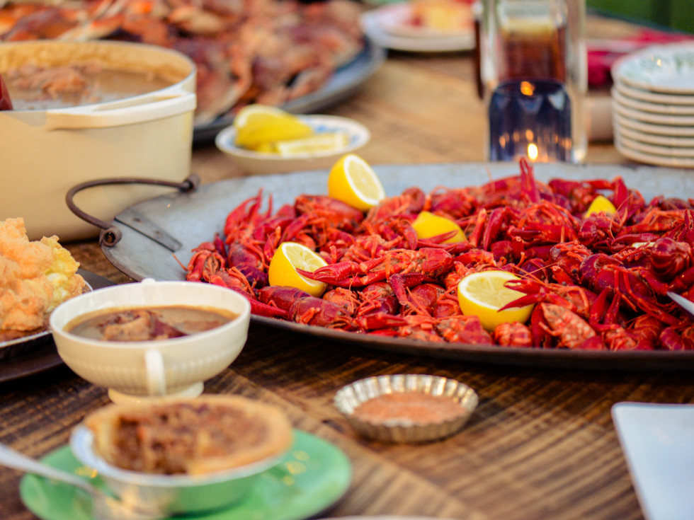 Crawfish boil