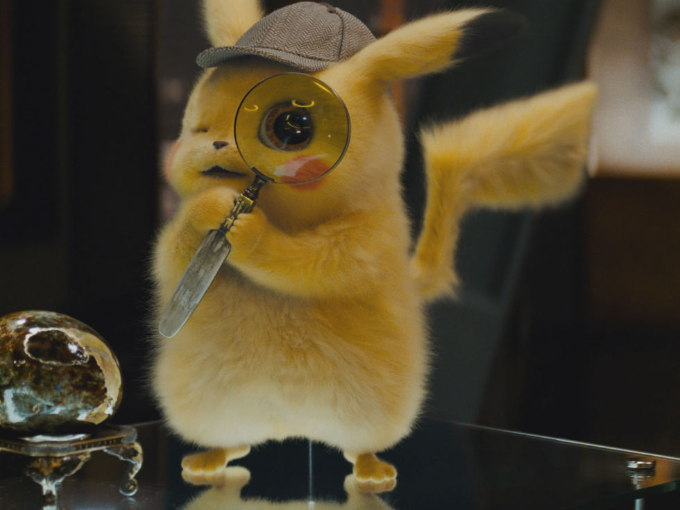 Pikachu (Ryan Reynolds) in Pokémon Detective Pikachu