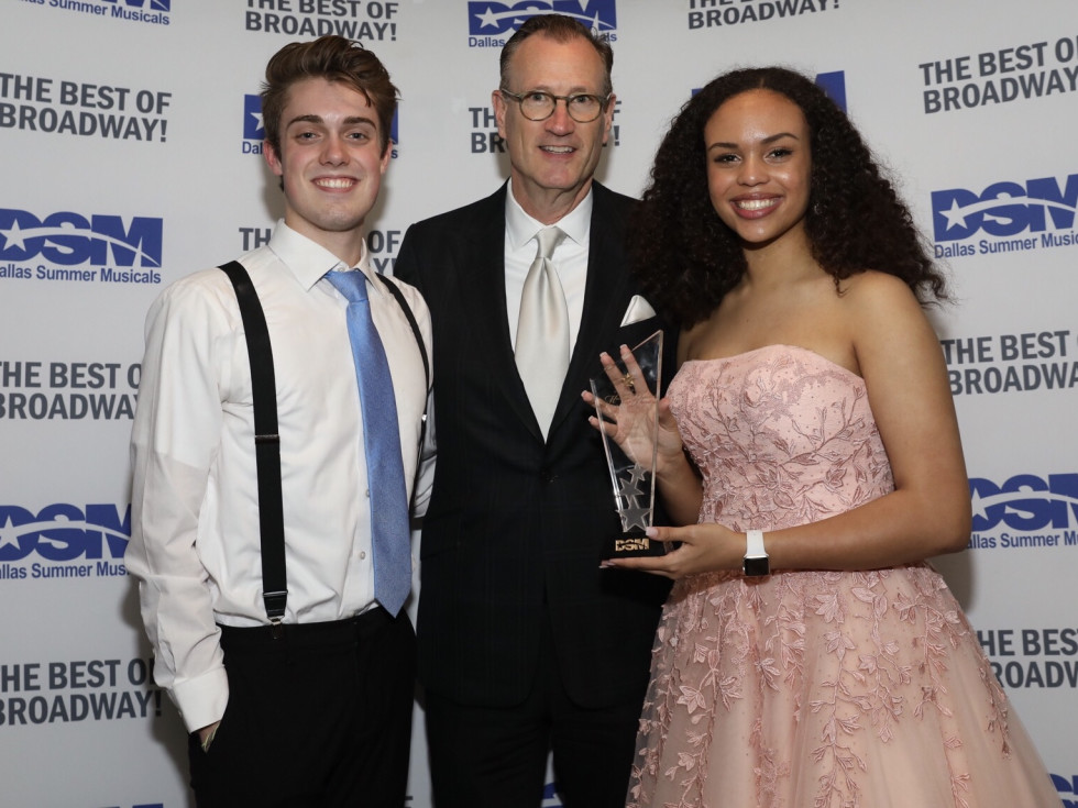 Coby Rogers (Frenship HS), Ken Novice, Haley Dortch (Guyer HS)
