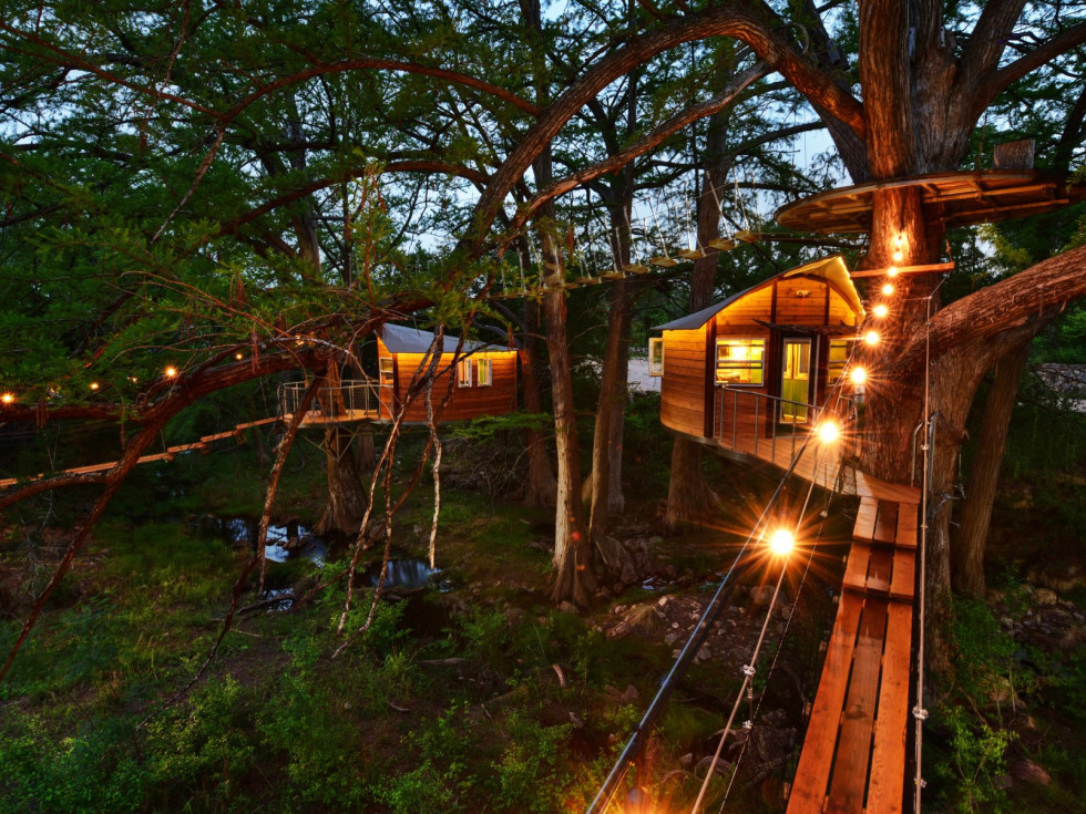 Cypress Valley Canopy Tours treehouses