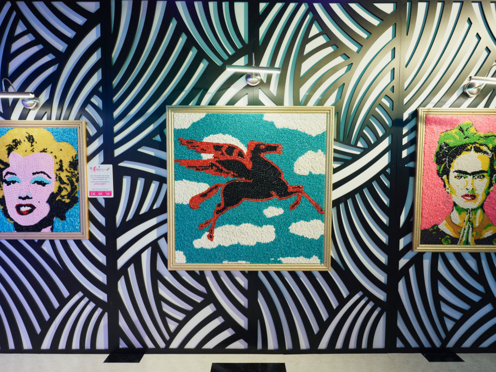 Candytopia paintings