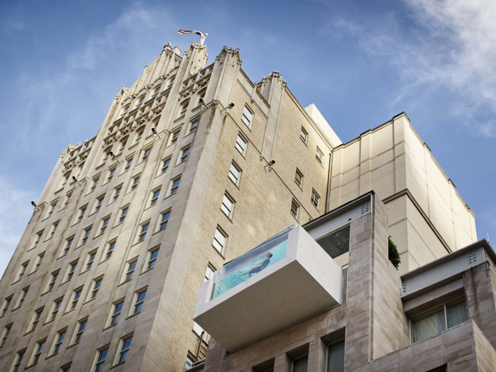 The Joule hotel pool