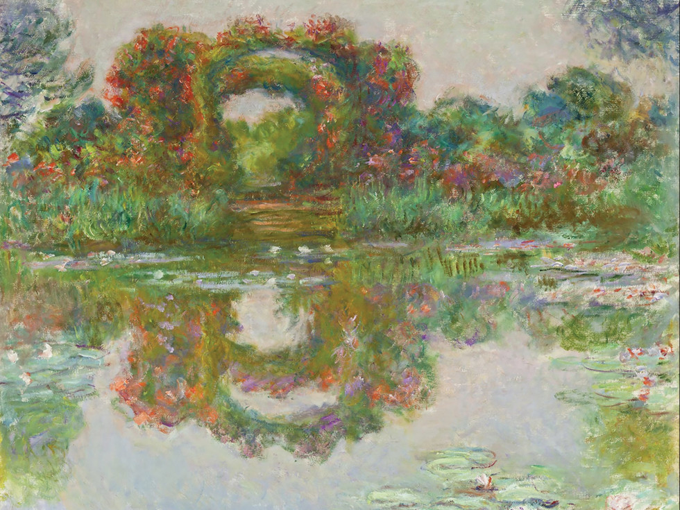 Monet, Flowering Arches Giverny