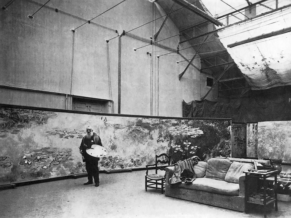 Monet studio Giverny