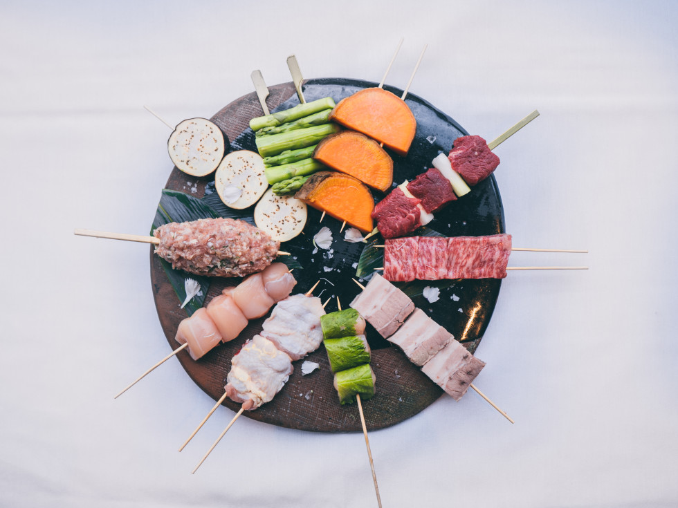 Roka Akor Kushiyaki skewers