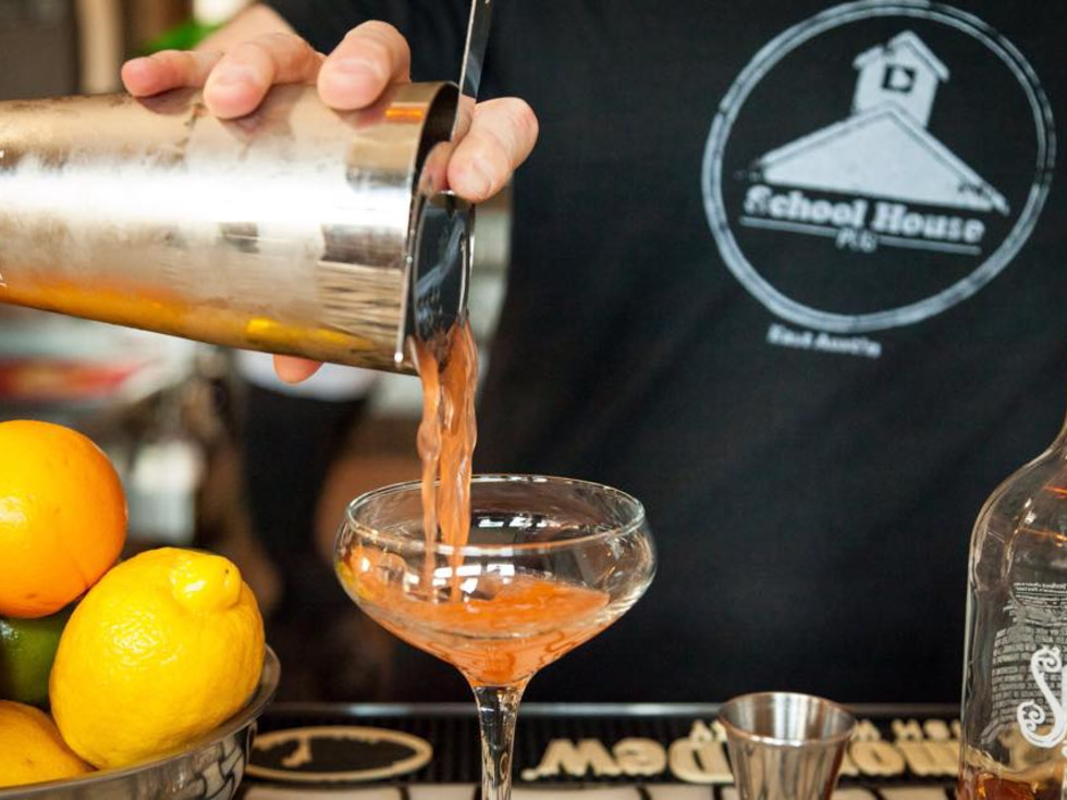 School House Pub drinks