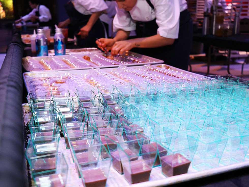 Around the World in 10,000 bites plating