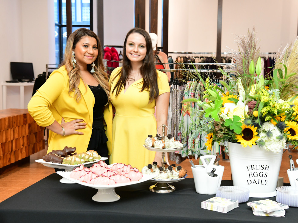 Summer Soiree Dress for Success WOW Tootsies Jeannette Gonzalez (EggHaus Gourmet owner), Maddison Smith