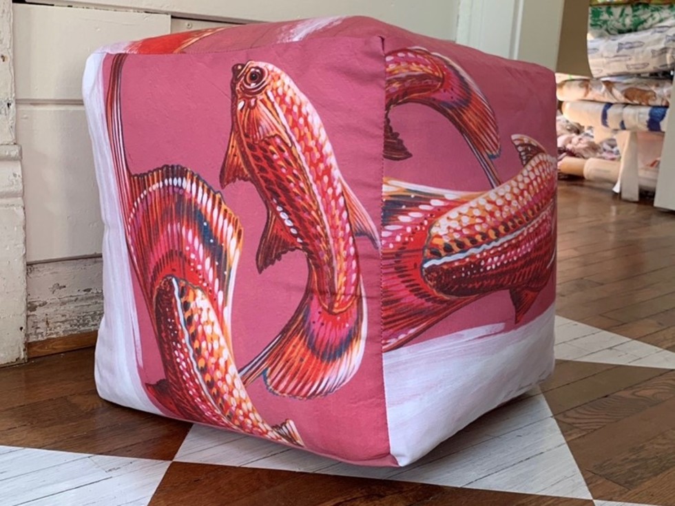 Nancy Lamb ottoman