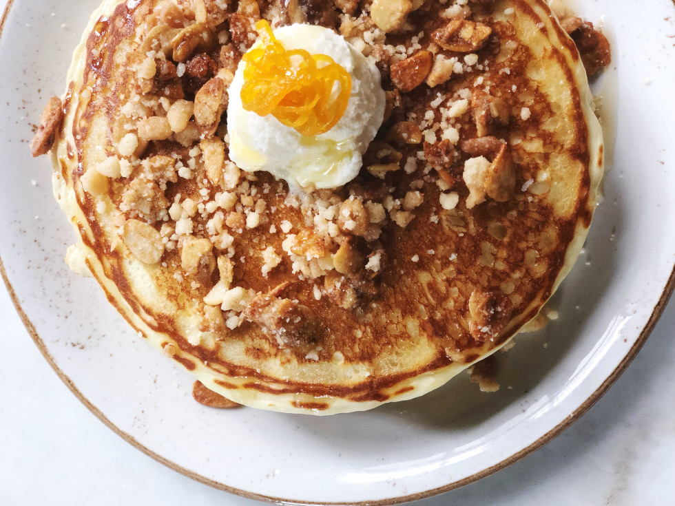 Eberly lemon ricotta pancakes
