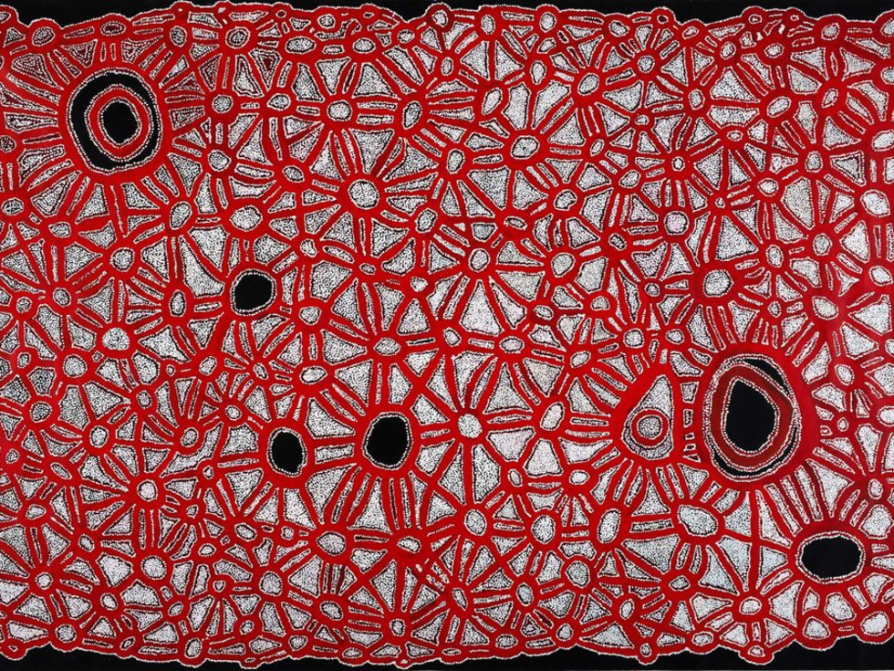 Menil Collection: Mapa Wiya, Fred Grant, Pitjantjatjara language group, Pulyunya