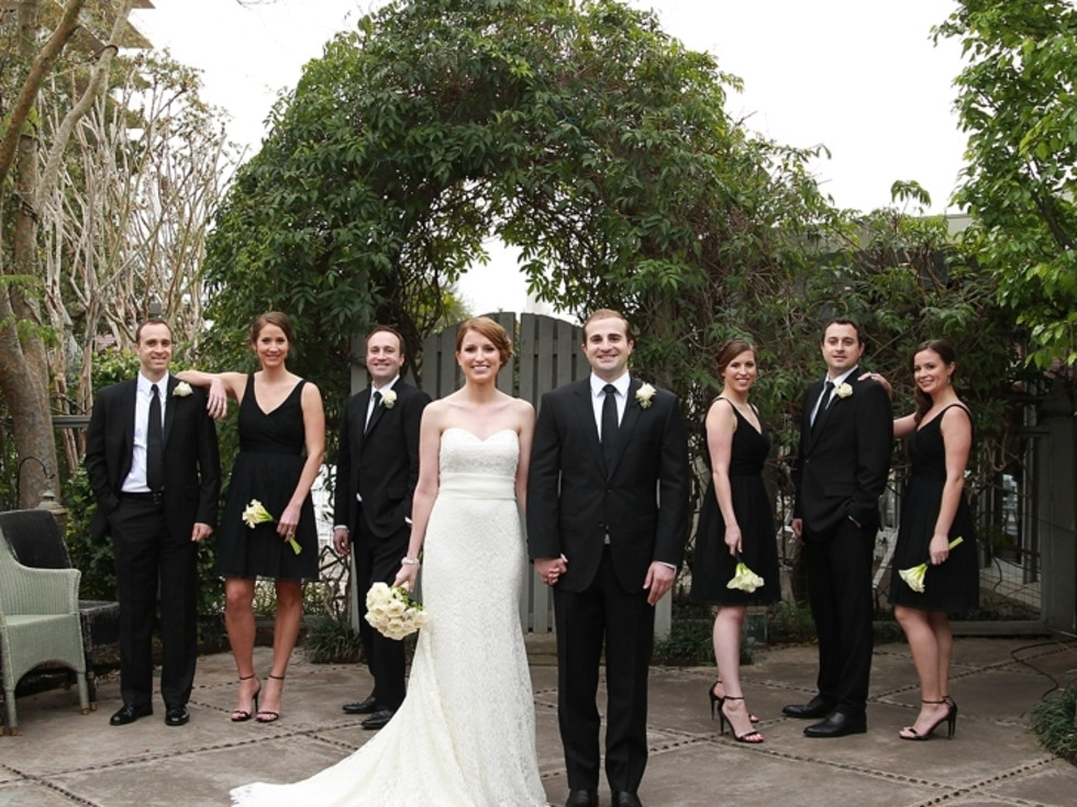 Wedding party outdoor