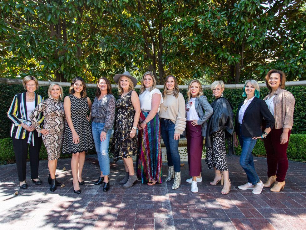 Ann Eisemann, Claudia Kuntz, Kezhal Dashti, Stacey Peterson, Linda Bezner, Lauren Shecht, Jessica Baxter, Holly Tomlin, Pamela Waters, Julie Bass, Natasha Reed