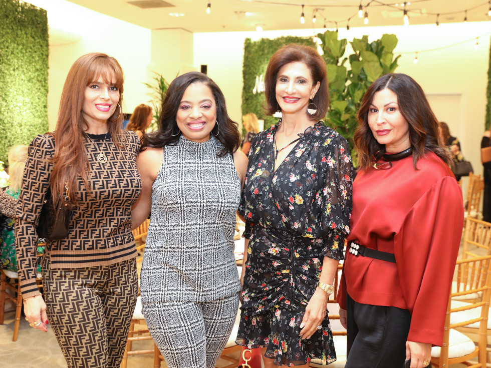 Lunch with Lela PetSet Karina Barbieri, Shawntell McWilliams, Souad Bejjani, Tina Sylvestri