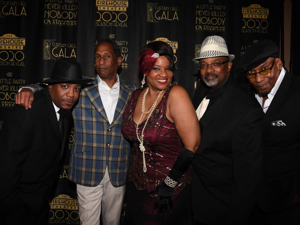 Denise Lee and her band