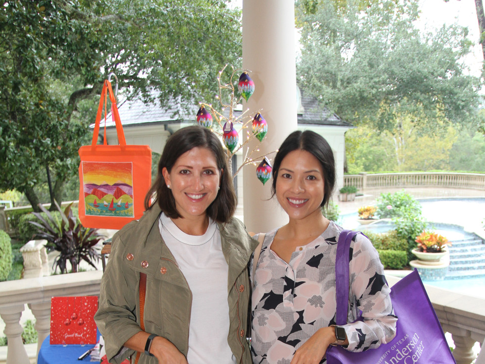 Paige Fertitta Children's Art Project trunk show MD Anderson Caroline Brown, Nancy Bihlmaier