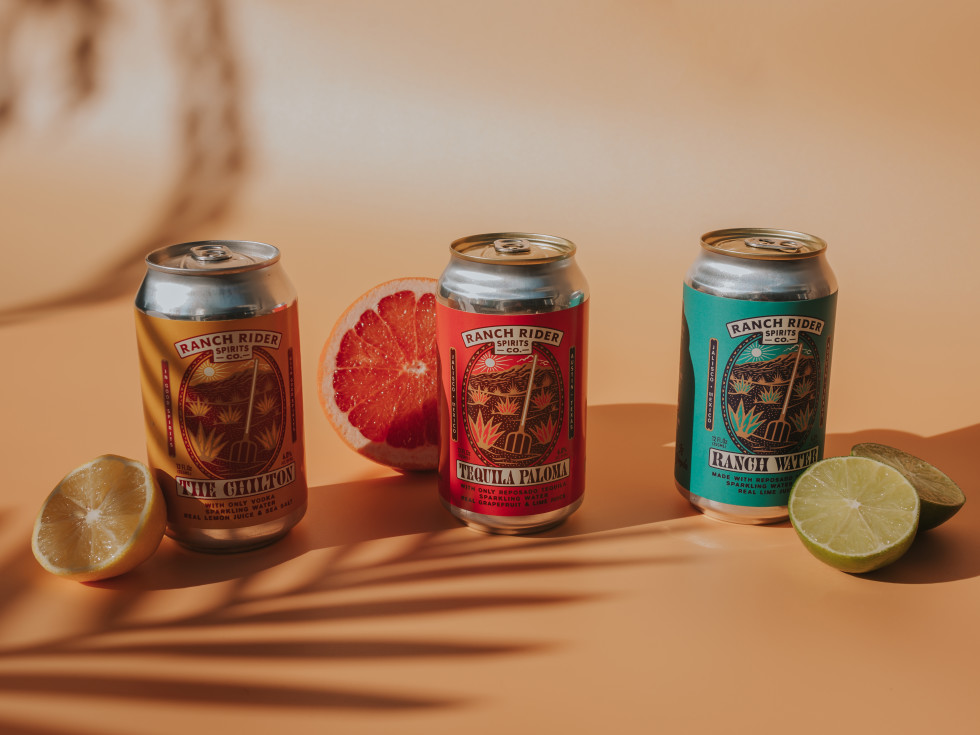 Ranch Rider canned cocktails
