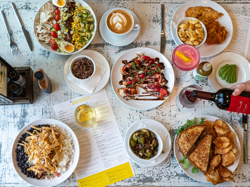 Dish Society table spread