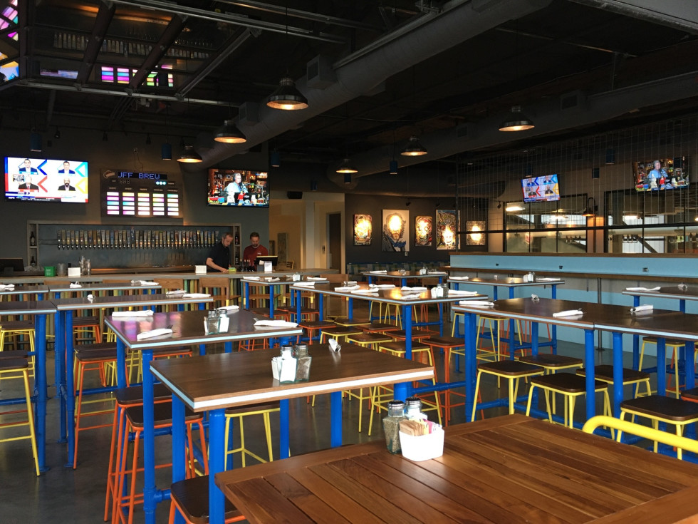 Buffalo Bayou Brewing Company pizza