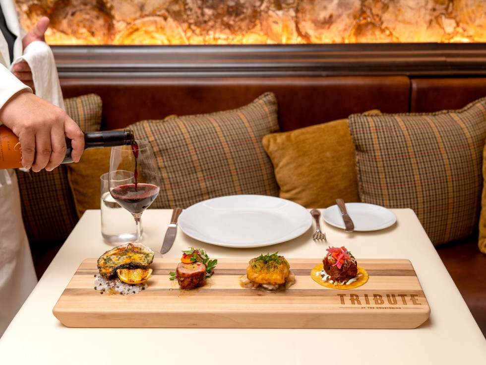 Tex-Lex tasting menu at Tribute
