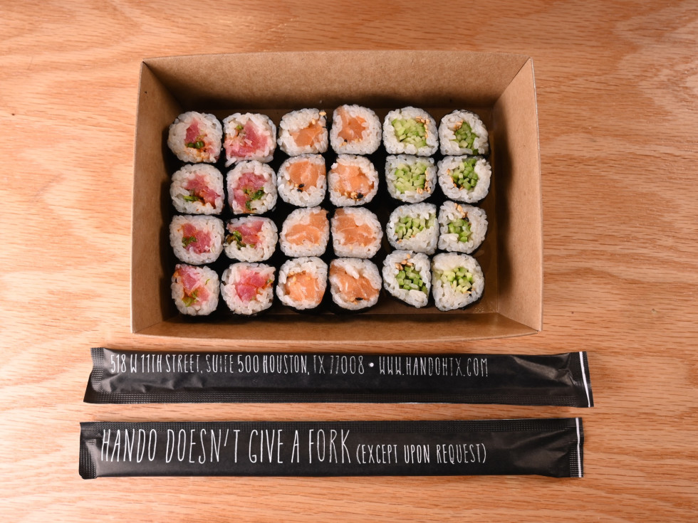 Hando takeout sushi maki