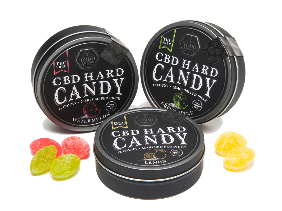 CBD hard candies