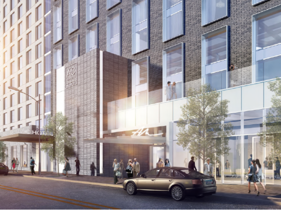 The Otis Hotel rendering